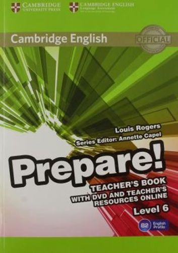 Rogers Louis: Prepare Level 6 Teacher's Book with DVD and Teacher's Resources Online