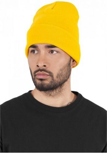 Heavyweight Long Beanie - gold