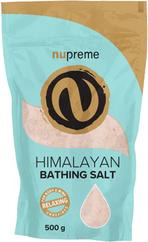 Nupreme Himalájská sůl růžová koupelová 500g
