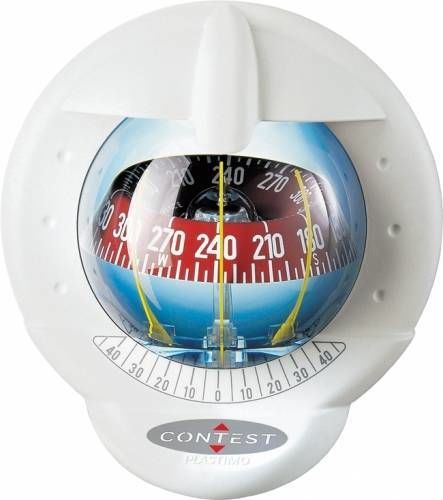 Plastimo Kompas Contest 101 bílý-červený 10-25 ° Tilted bulkhead