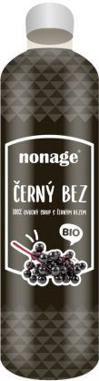 Nonage Bio bezový ovocný sirup 330ml