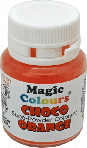 Prášková barva do čokolády Magic Colours (5 g) Choco Orange