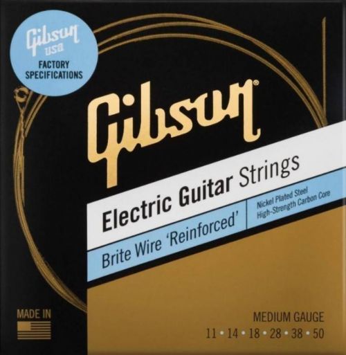 Gibson Brite Wire Reinforced Electic Guitar Strings Medium