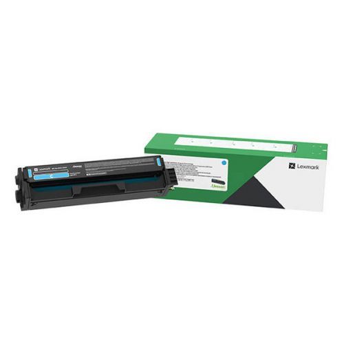 Lexmark originální toner C332HC0, cyan, 2500str., return, high capacity, Lexmark MC3326adwe, C3326dw