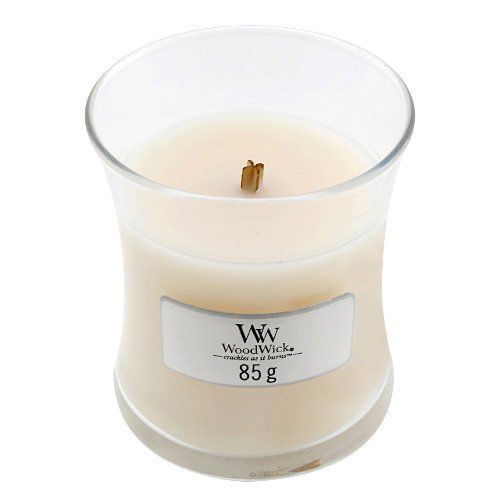 Woodwick Svíčka oválná váza WoodWick, Bílý med, 85 g