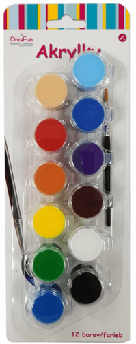 Akrylky 12 barev