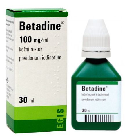 Betadine tekutina 1x30ml (H) zelený