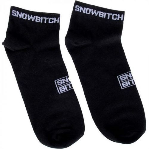 ponožky SNOWBITCH - Snowbitch Socks Ankle Black (BLACK) velikost: 38-39