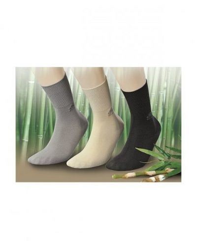 JJW Deo Med zdravotní/Bamboo Ponožky 35-38 grafitová (tmavě šedá)