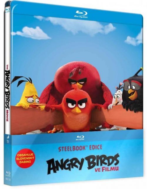 ANGRY BIRDS VE FILMU (2 BD) - Blu-ray STEELBOOK 3D + 2D