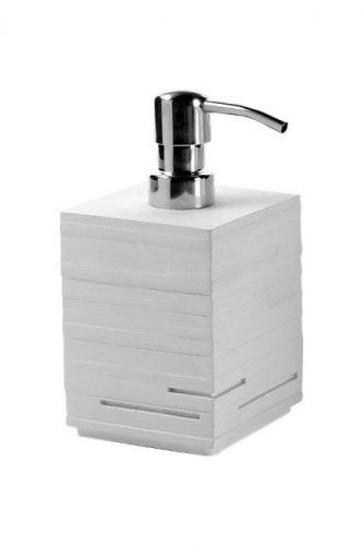 Gedy QUADROTTO dávkovač mýdla na postavení, bílá (QU8102)