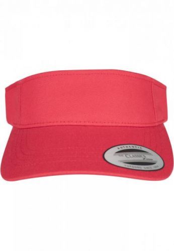 Curved Visor Cap - red