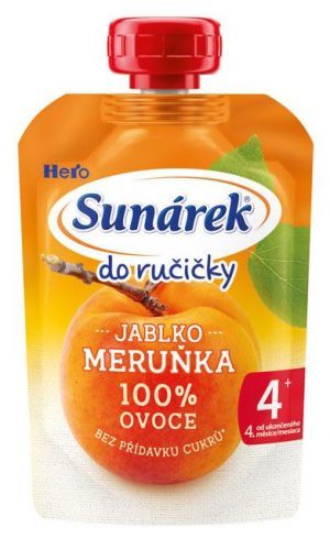 SUNAR Kapsička Do ručičky meruňka, jablko 100 g