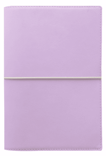 Diář Filofax A6 - Domino Soft, Osobní, pastelová fialová