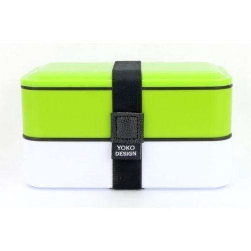 Yoko Design svačinový box na jídlo, 1,2 l zelená