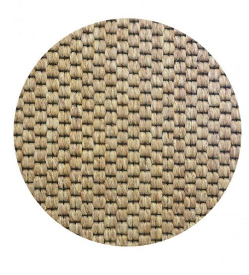 Vopi koberce Kusový koberec Nature terra kulatý - 57x57 (průměr) kruh cm Oranžová