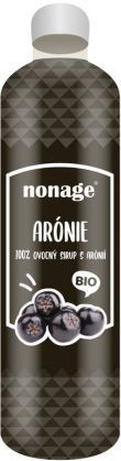 Nonage Bio aróniový ovocný sirup 330ml