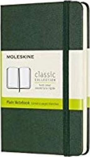 Moleskine - zápisník - čistý, zelený S