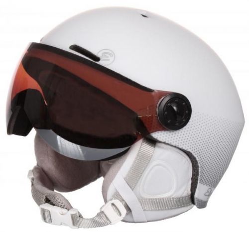 Cortina PRO lyžařská helma barva: bílá;obvod: 55-58