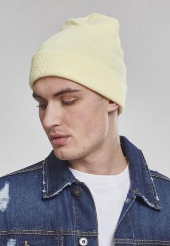 Heavyweight Long Beanie - powderyellow