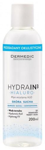 Dermedic Hydrain3 Hialuro Micelární voda 200ml