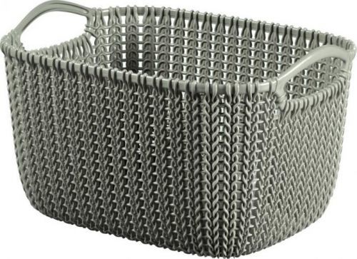 Curver Košík KNIT 8L - hnědý