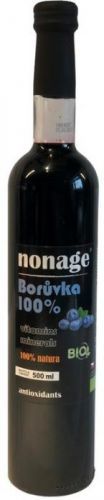 Nonage Bio Premium Borůvka 100% juice 500ml