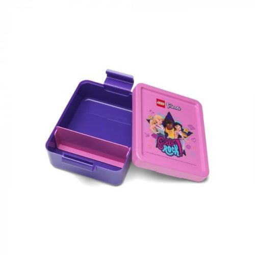 Plastová krabička na svačinu LEGO® Friends Girls Rock