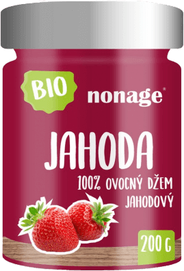 Nonage Bio Jahodový ovocný džem 200g