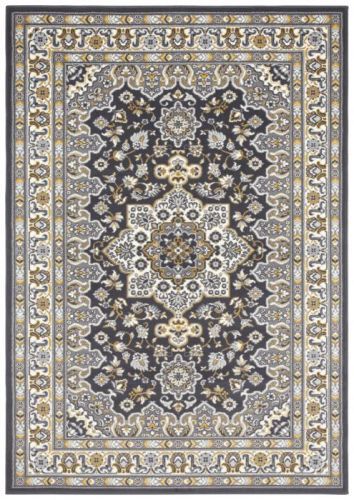 Nouristan - Hanse Home koberce Kusový koberec Mirkan 104106 Darkgrey - 80x150 cm Šedá