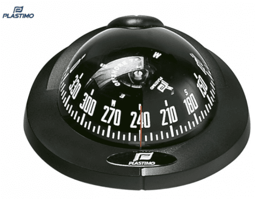Plastimo Kompas Offshore 75 Flushmount Vertical černý-šedý