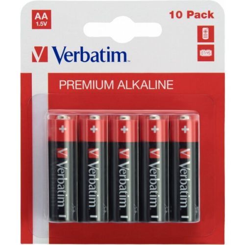 Verbatim AA alkalické baterie LR6 10x