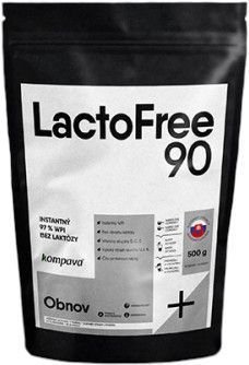 Kompava Protein LactoFree 90 500g- čokoláda-banán