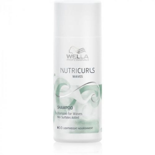 Wella Professionals Nutricurls Waves hydratační šampon pro vlnité vlasy 50 ml