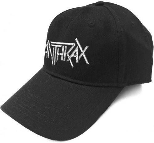 Rock Off Anthrax Unisex Baseball Cap Logo (Sonic Silver)