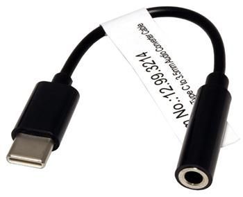 Adaptér USB C(M) - jack 3,5, sluchátka + mikrofon
