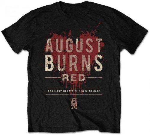 Rock Off August Burns Red Unisex Tee Hearts Filled S