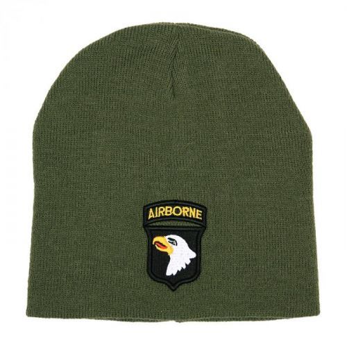 Čepice zimní Fostex Beanie 101st Airborne - olivová