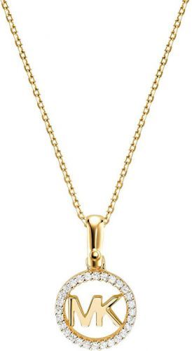 Michael Kors Stříbrný náhrdelník s třpytivým přívěskem MKC1108AN710