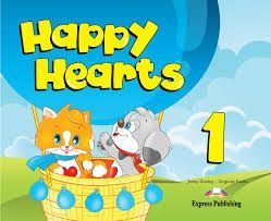 Happy Hearts 1 - Pupil's Book (+ Stickers, Press out and Extra optional units) - Jenny Dooley, Virginia Evans
