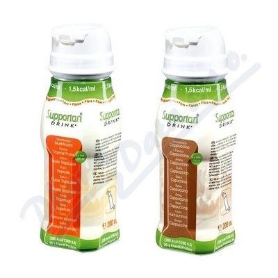 SUPPORTAN DRINK TROPICKÉ OVOCE perorální SOL 4X200ML