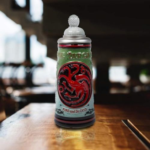 SD Toys | Game of Thrones - bavorský korbel na pivo Targaryen 600 ml