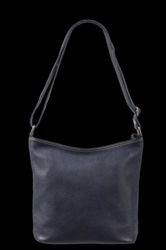 Malá kožená crossbody kabelka Ebe Blu