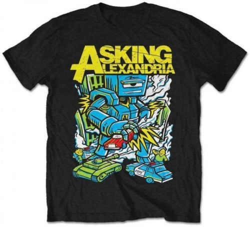 Rock Off Asking Alexandria Unisex Tee Killer Robot XL