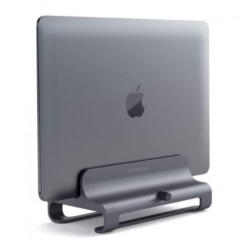 Stojan pro MacBook - Satechi, Aluminum Vertical Laptop Stand Gray