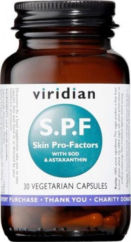 Viridian S.P.F Skin Pro Factor 30 kapslí (Komplex pro podporu pleti)