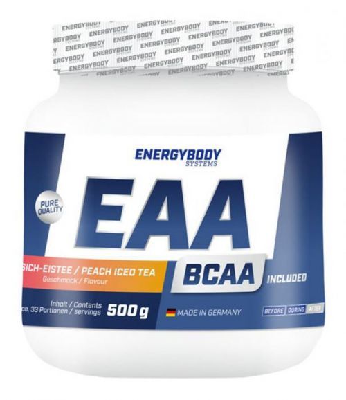 EnergyBody EAA ledový čaj broskev 500g