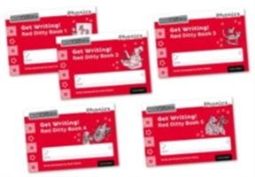 Read Write Inc. Phonics: Get Writing! Red Ditty Books 1-5 Mixed Pack of 5 (Miskin Ruth)(Undefined)