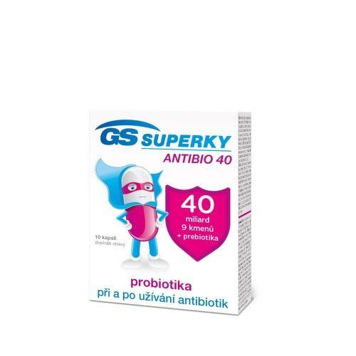 GS Superky Antibio 40 cps.10 ČR/SK