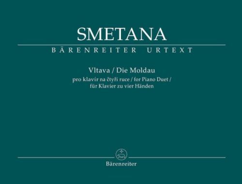 Bärenreiter Vltava pro klavír na čtyři ruce - symfonická báseň z cyklu Má vlast